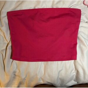 Dark hot pink tube top
